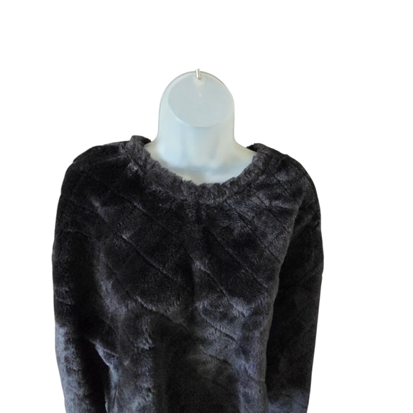 Zara Black Teddy Jacket - Picture 2 of 8